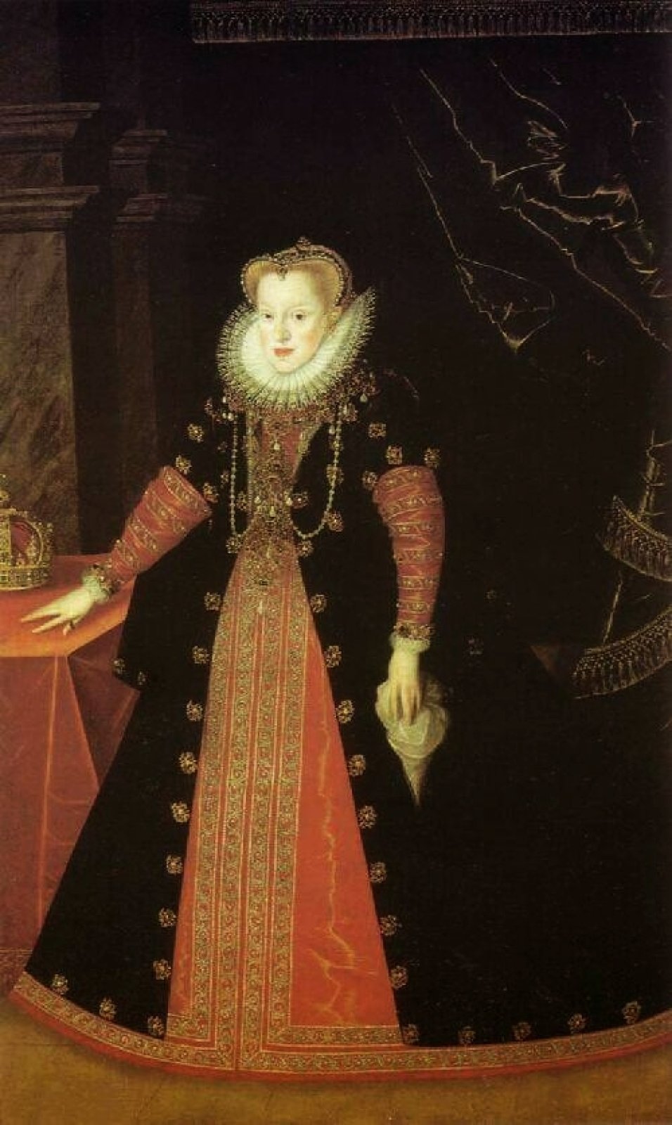 Porträt von Anna von Österrreich