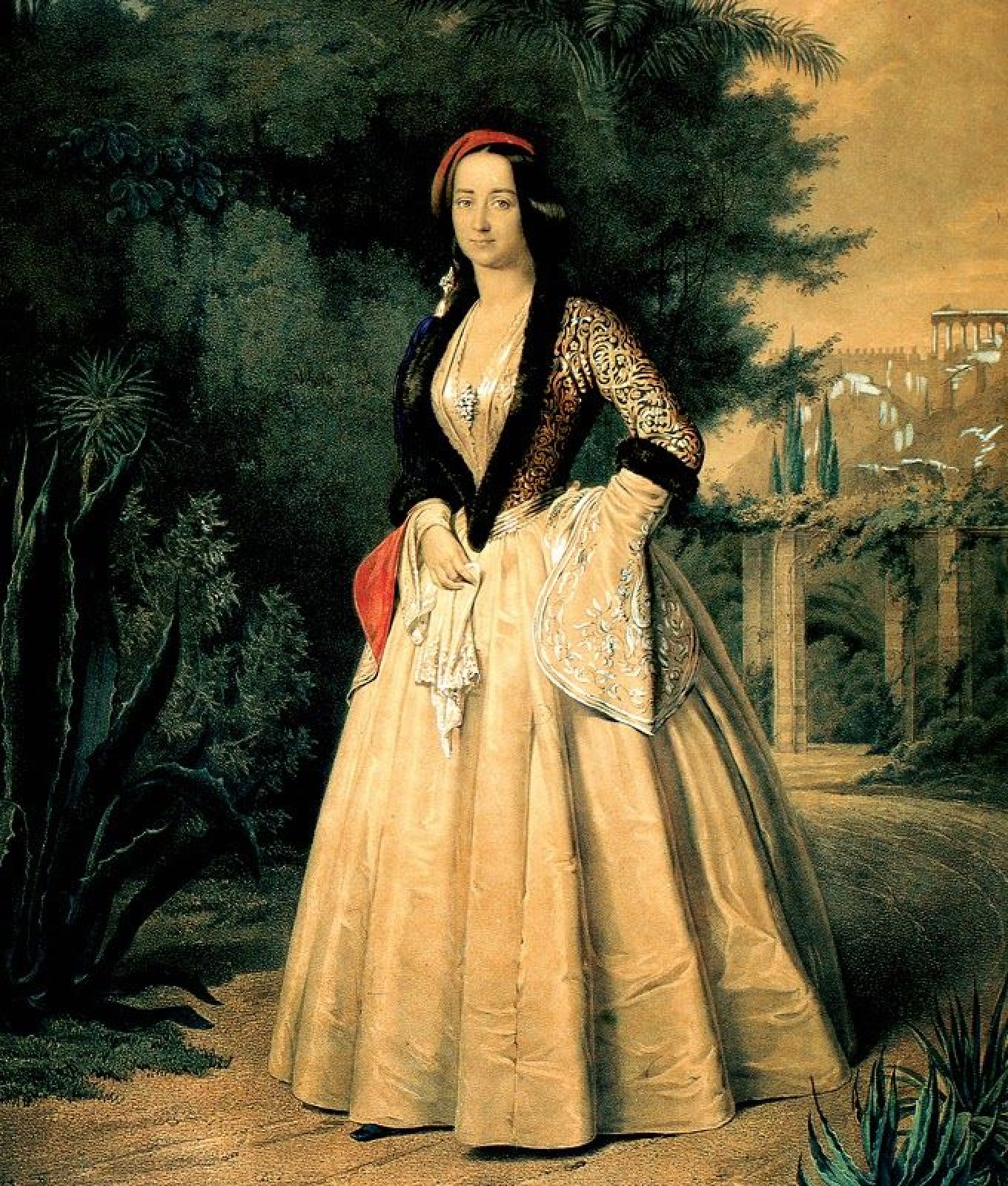 Porträt von Amalie Marie Friederike