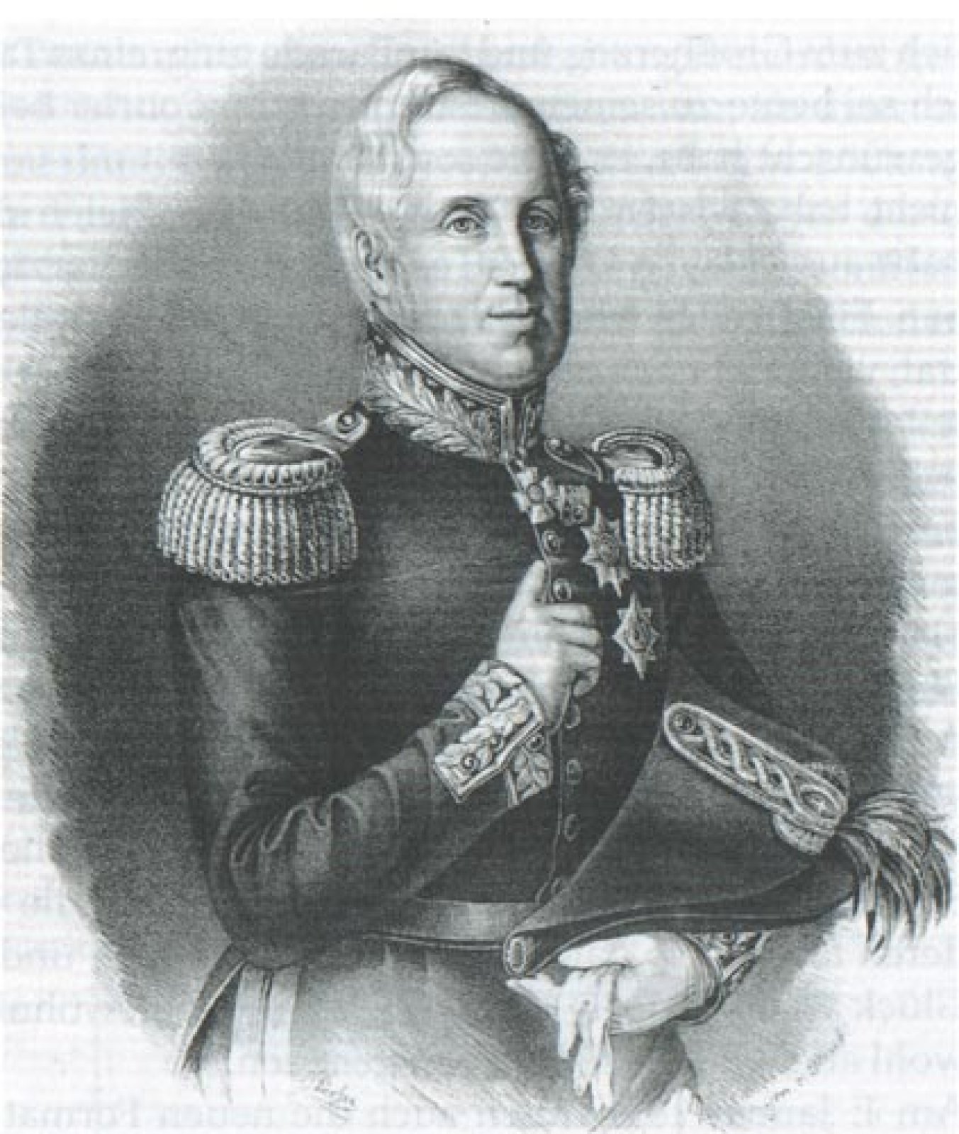 Porträt von August I.
