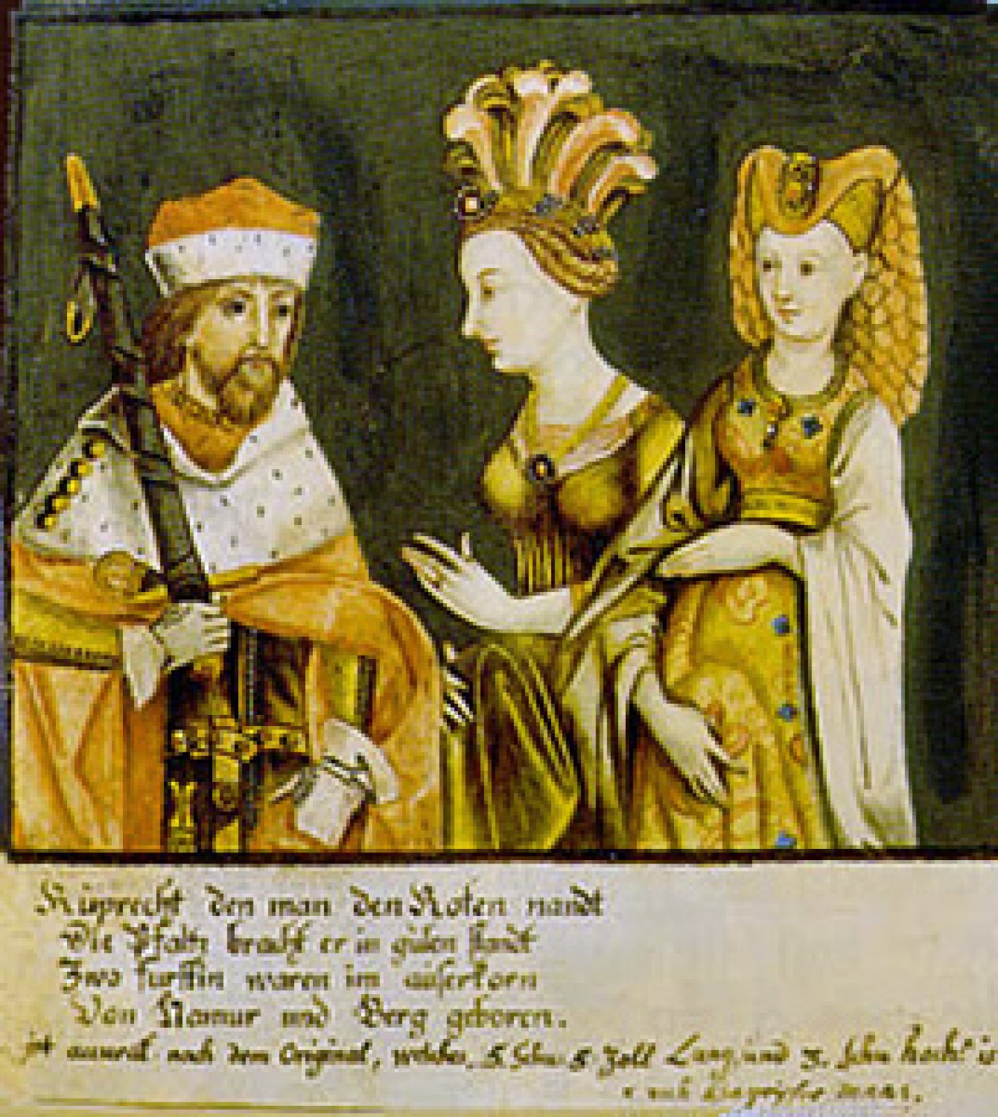 Porträt von Beatrix von Berg