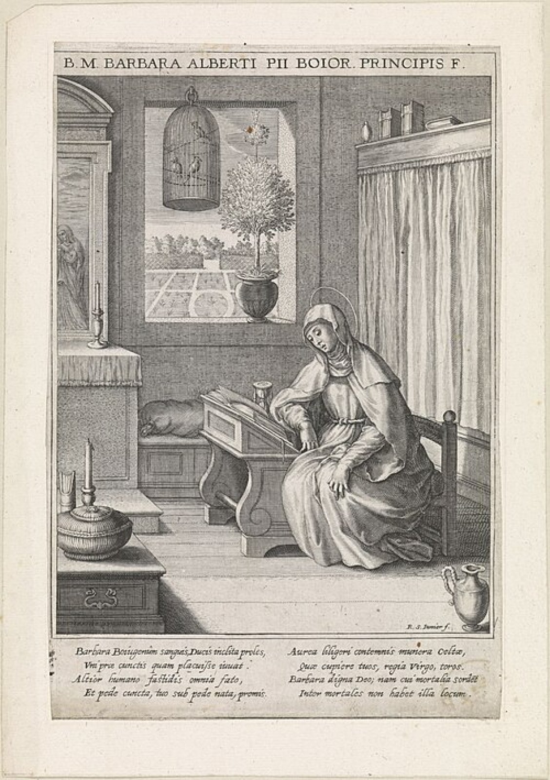 Porträt von Barbara