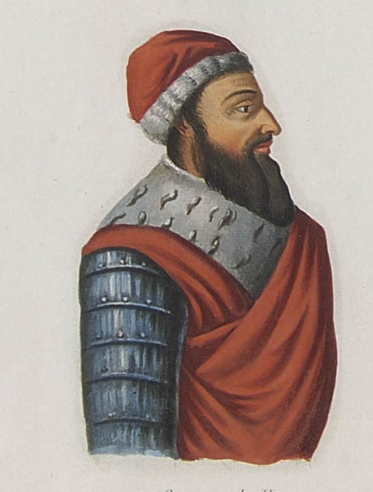 Porträt von Cangrande II. della Scala