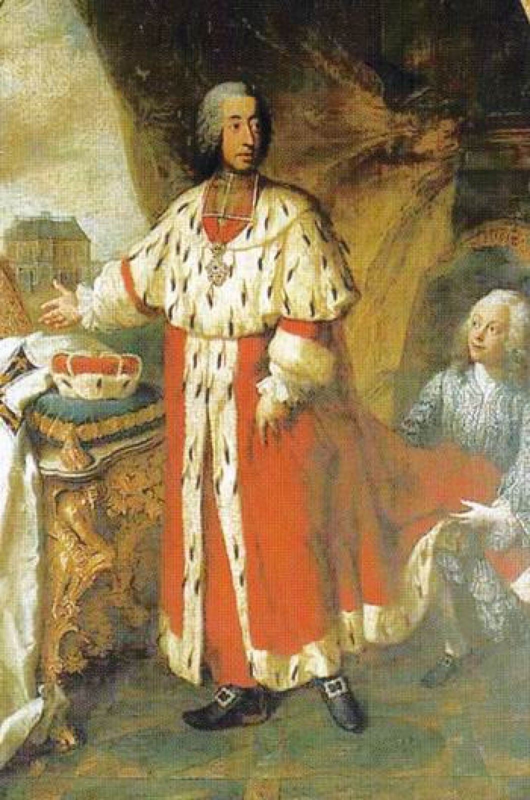 Porträt von Clemens August von Bayern