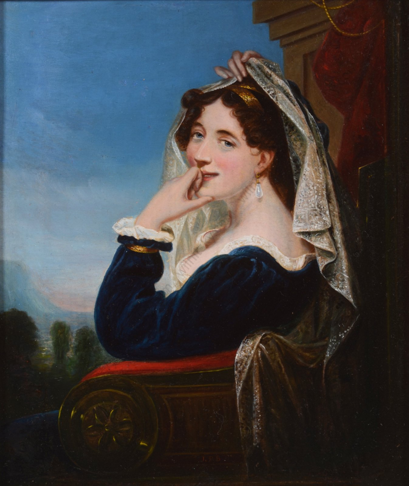 Porträt von Charlotte