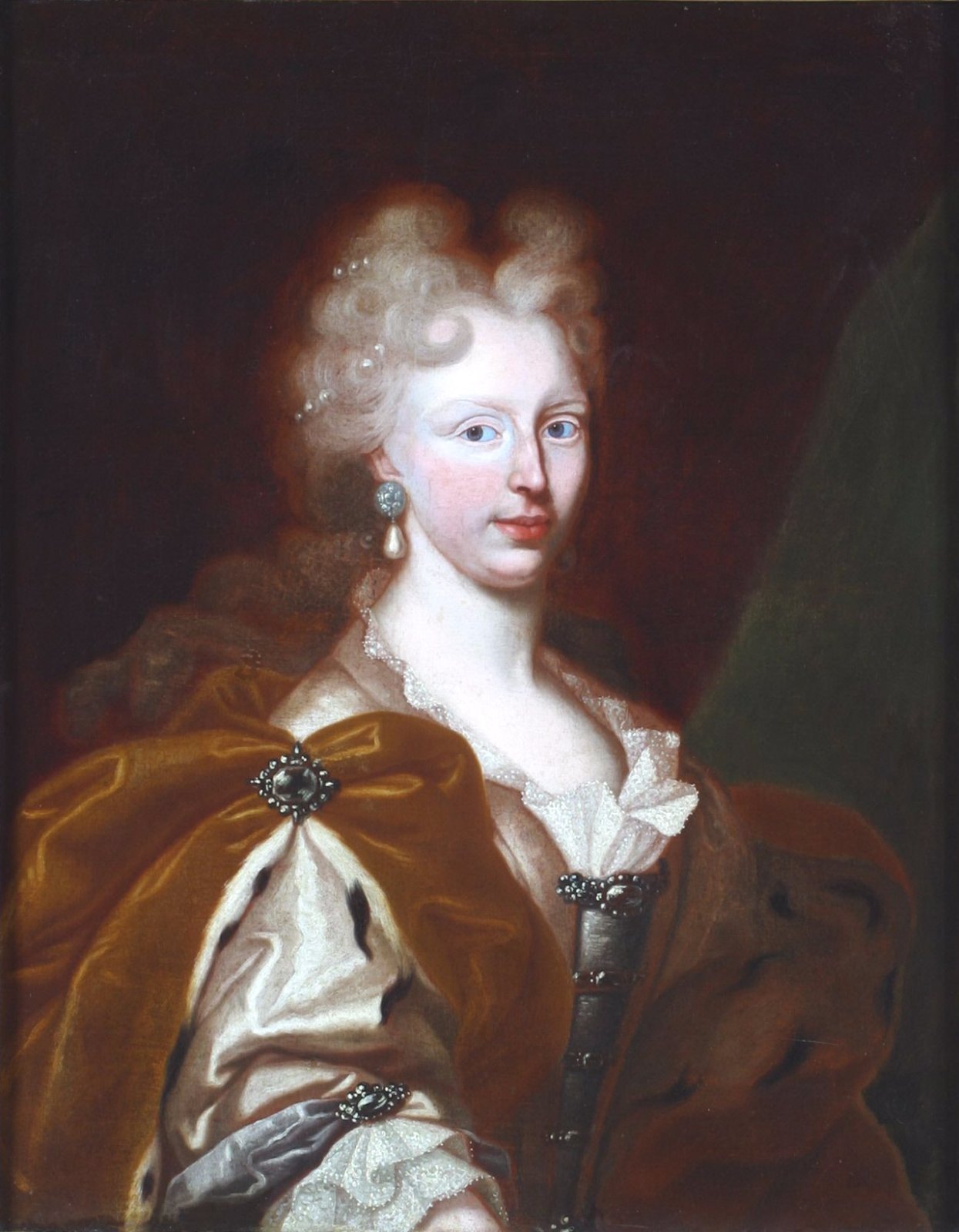 Porträt von Dorothea Sophie von der Pfalz
