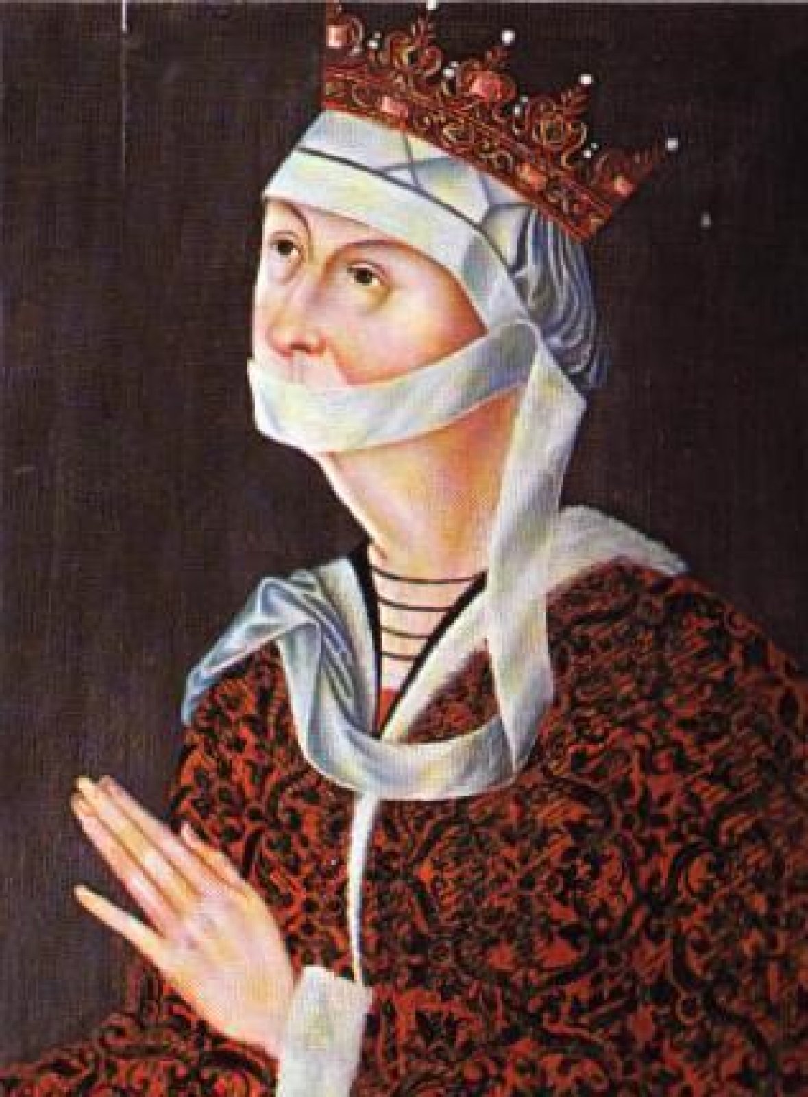 Porträt von Dorothea von Brandenburg