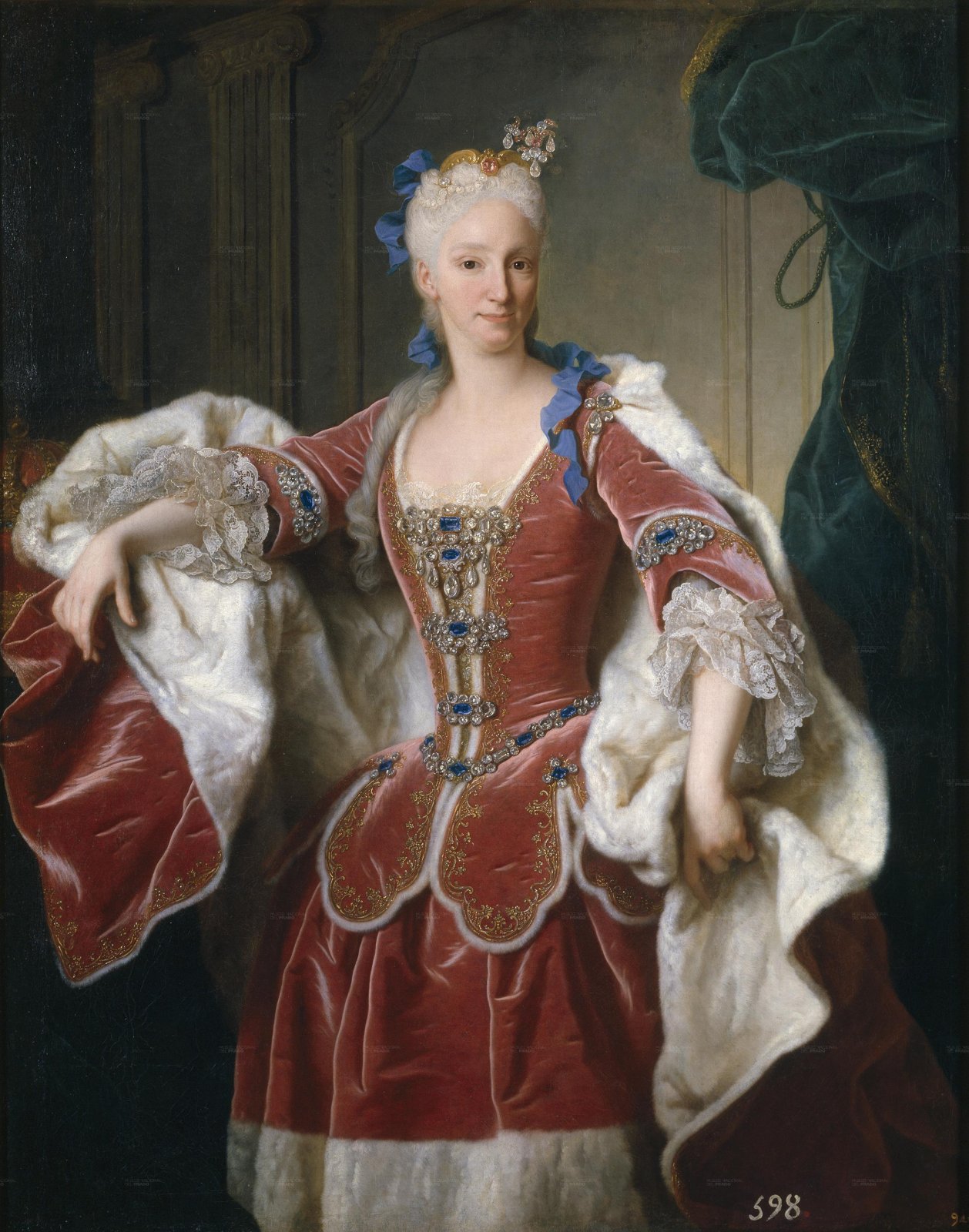 Porträt von Elisabetta Farnese