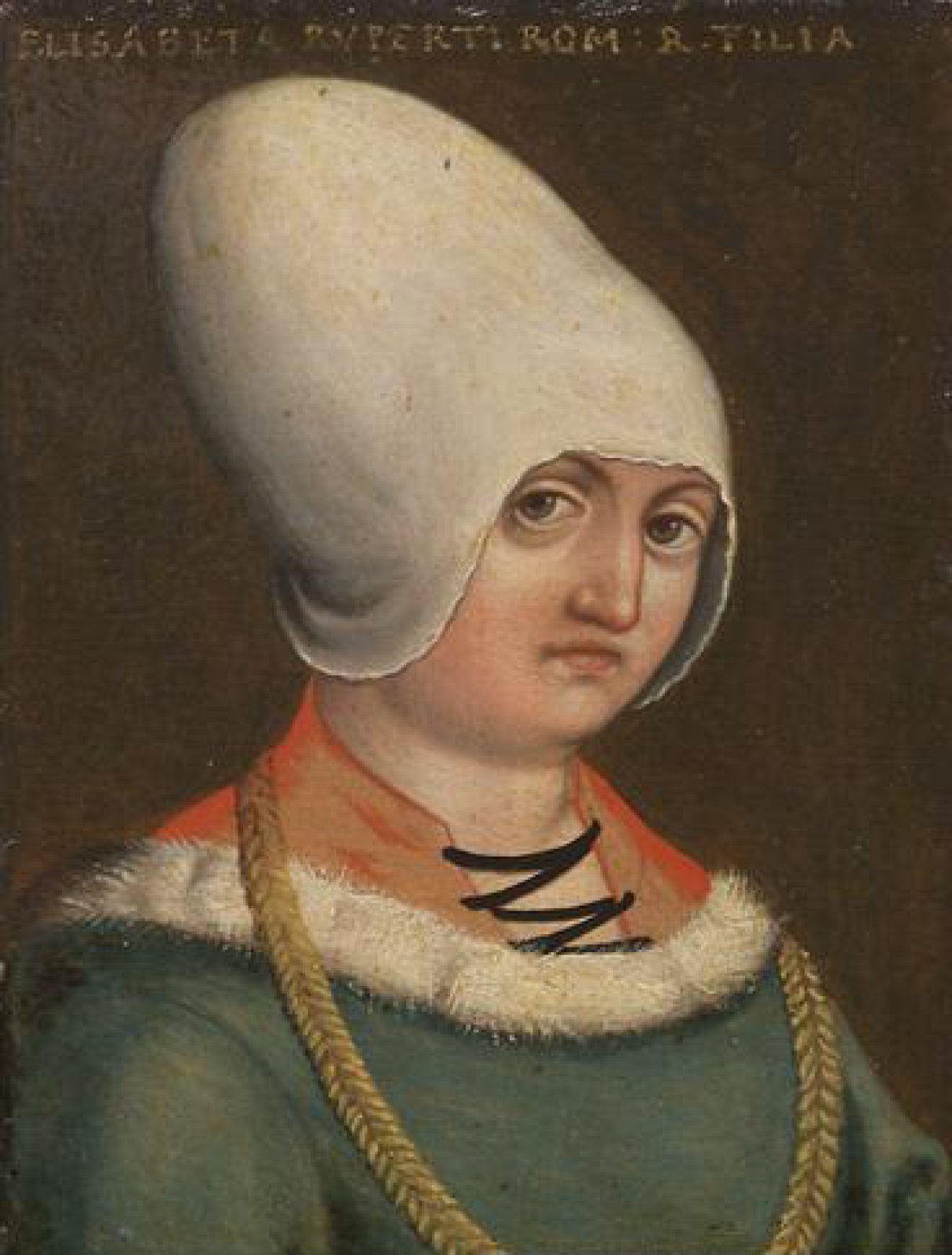 Porträt von Elisabeth von der Pfalz