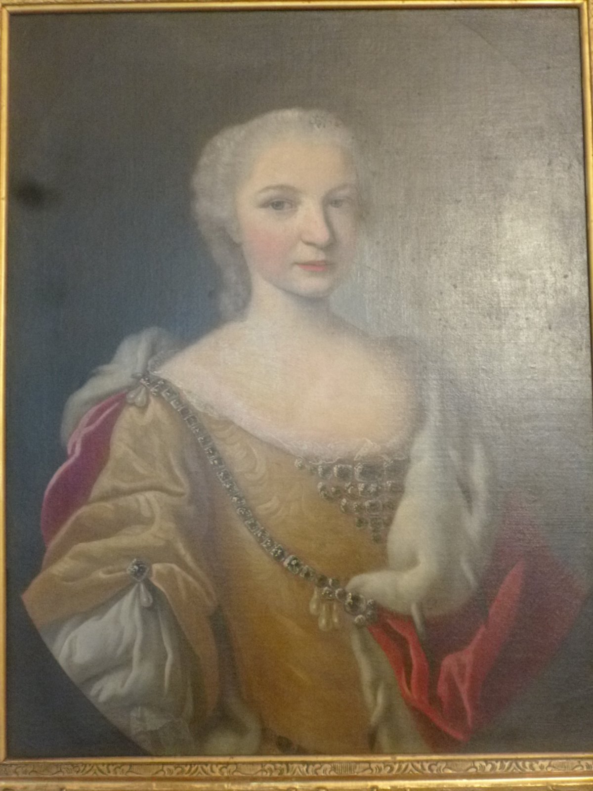 Porträt von Ernestine Theodora von Pfalz-Sulzbach