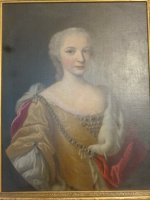 Miniatur von Ernestine Theodora von Pfalz-Sulzbach