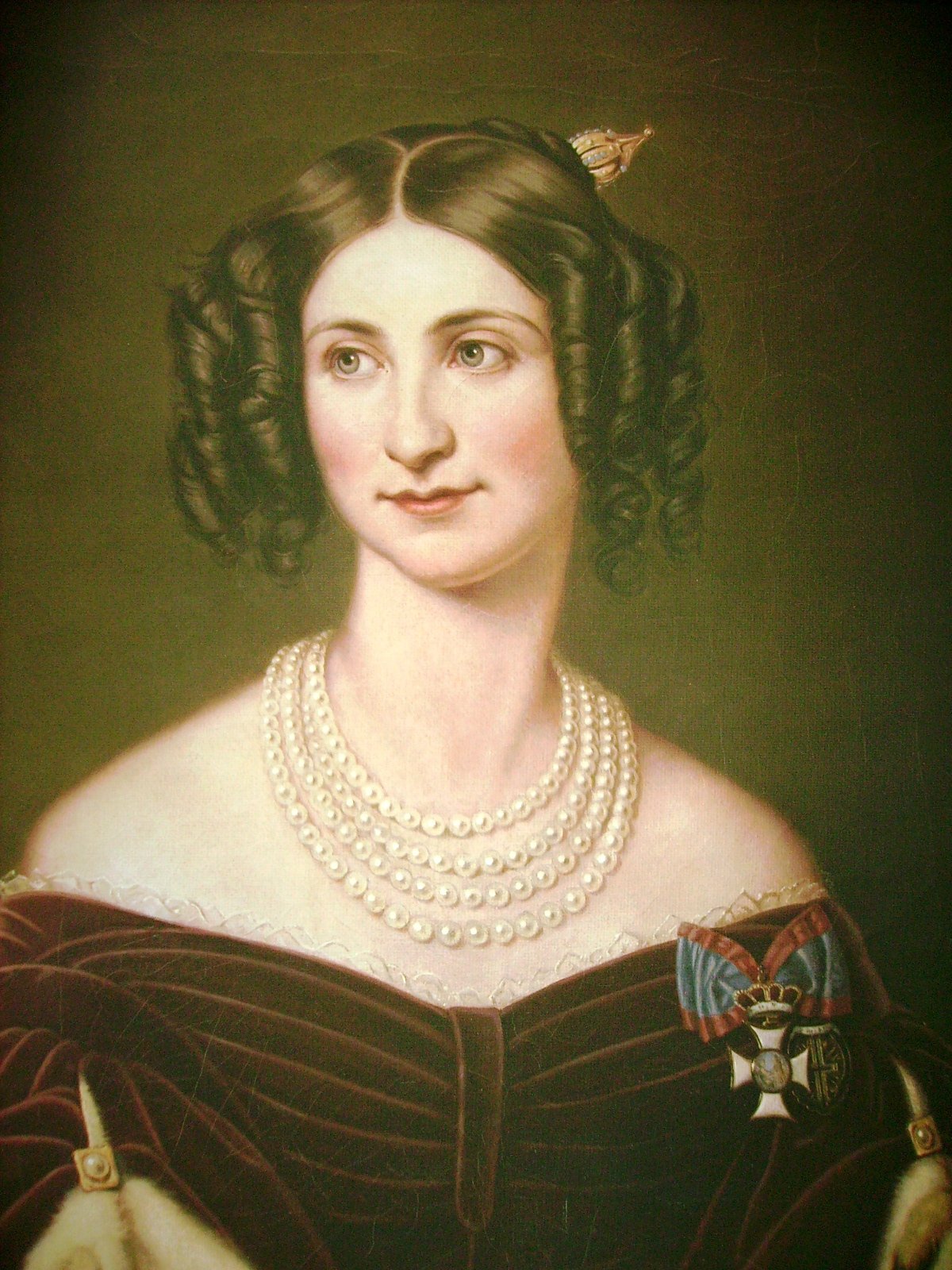 Porträt von Eugénie de Beauharnais