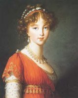 Miniatur von Elisabeth Alexejewna