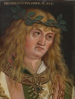 Miniatur von Friedrich II. von Habsburg