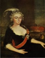 Miniatur von Friederike von Bretzenheim