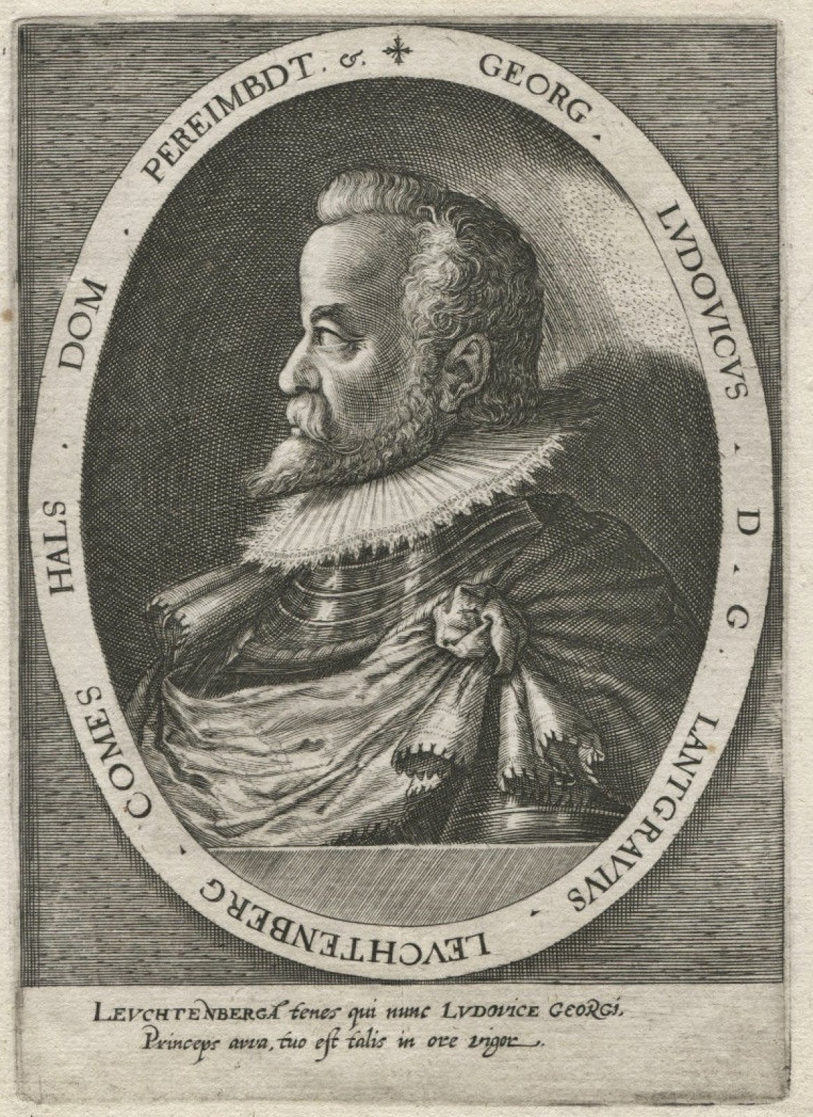 Porträt von Georg IV. Ludwig
