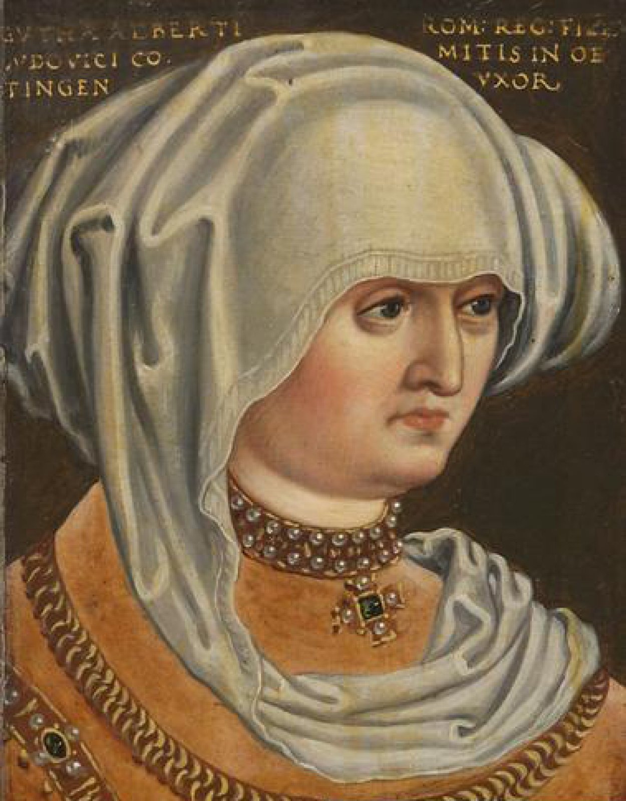 Porträt von Gutta von Oettingen