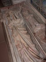 Miniatur von Gertrud von Hohenberg, (Anna von Habsburg)