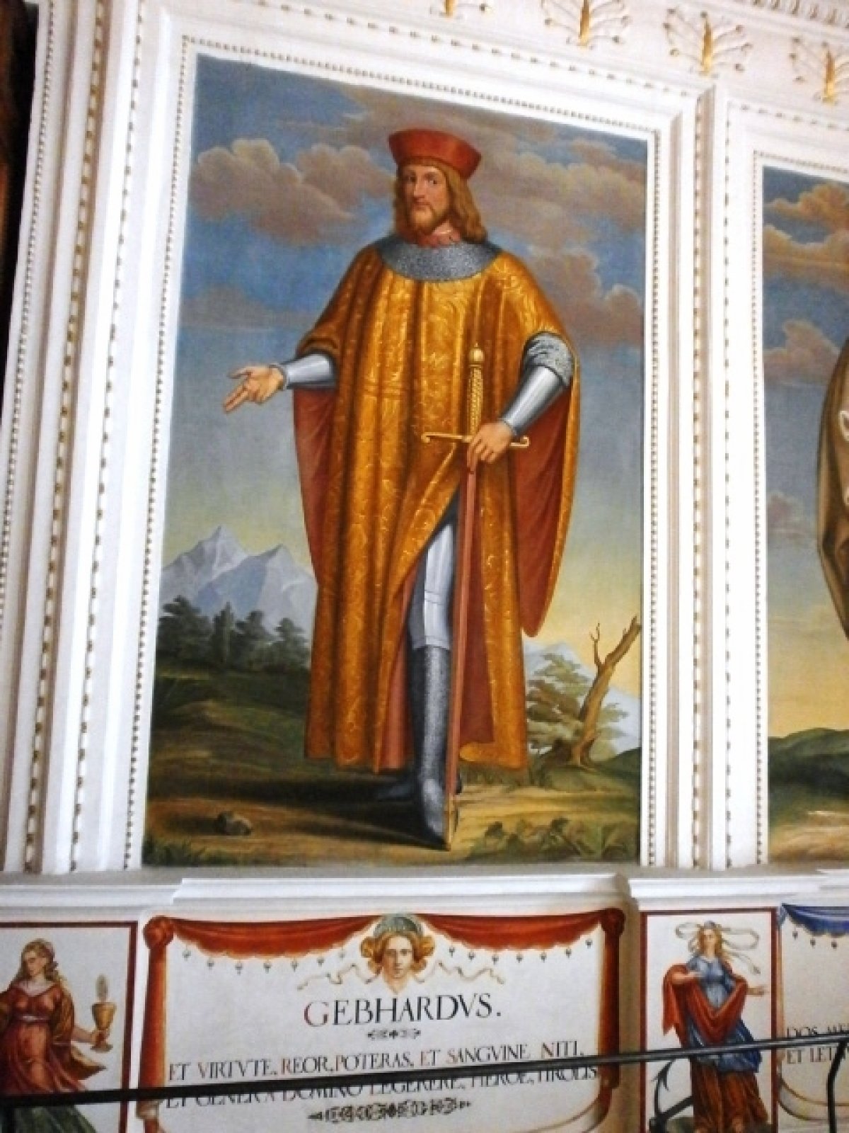 Porträt von Gebhard IV