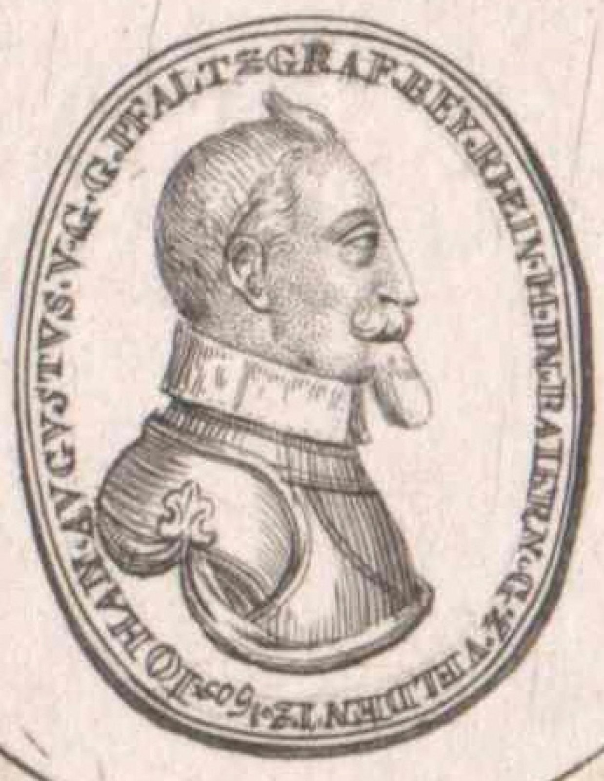 Porträt von Johann August