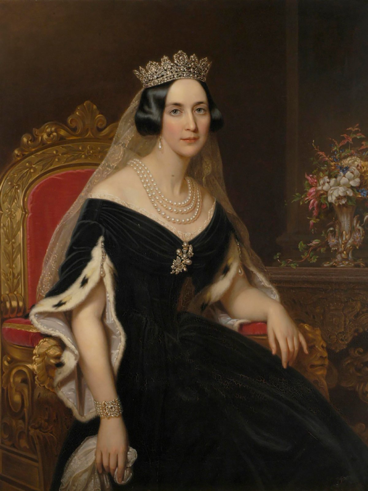 Porträt von Josephine von Leuchtenberg