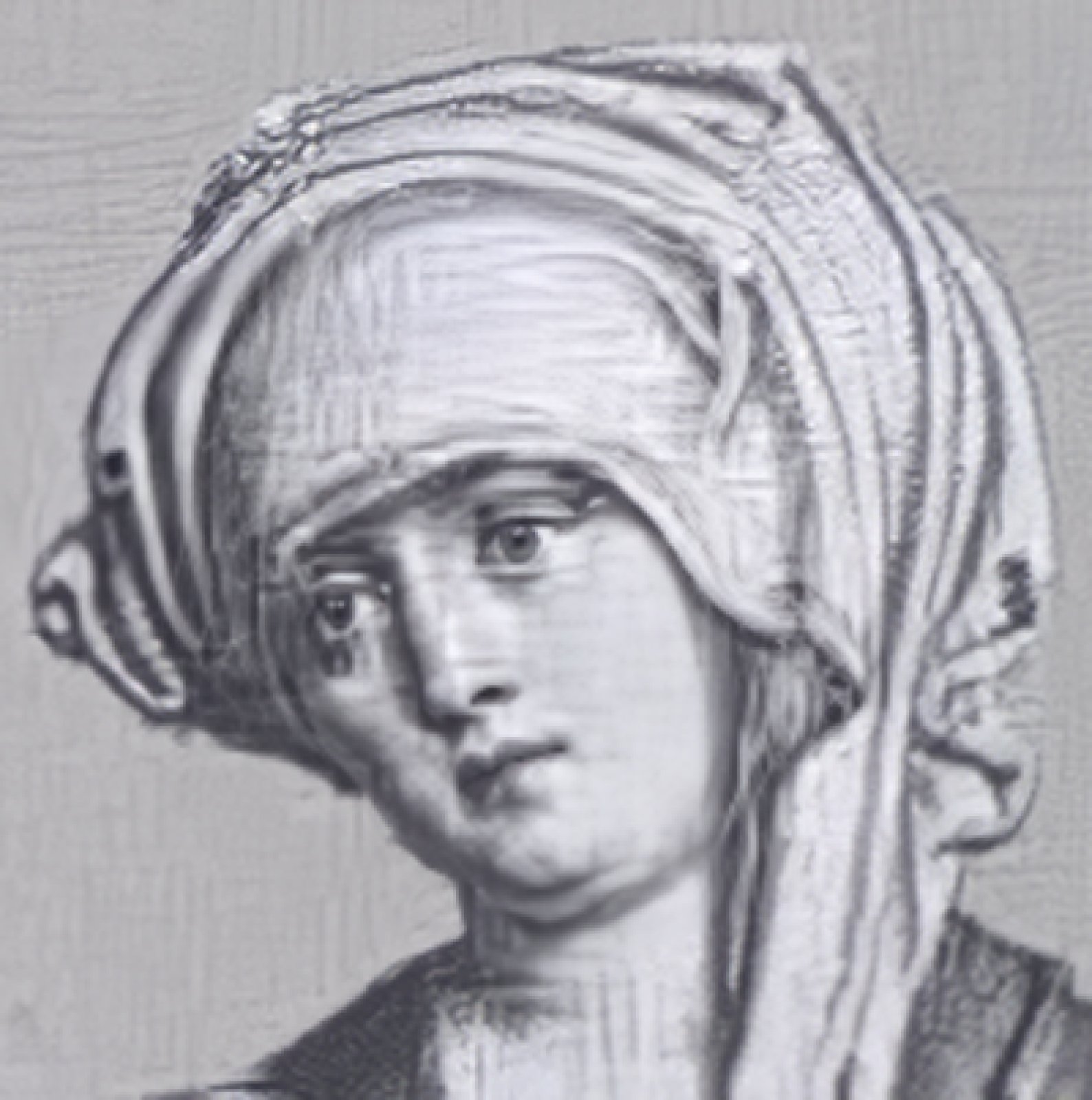 Porträt von Johanna Sophie von Bayern
