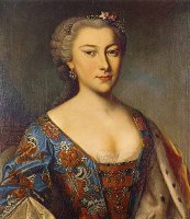 Miniatur von Karoline Herzogin von Nassau-Saarbrücken