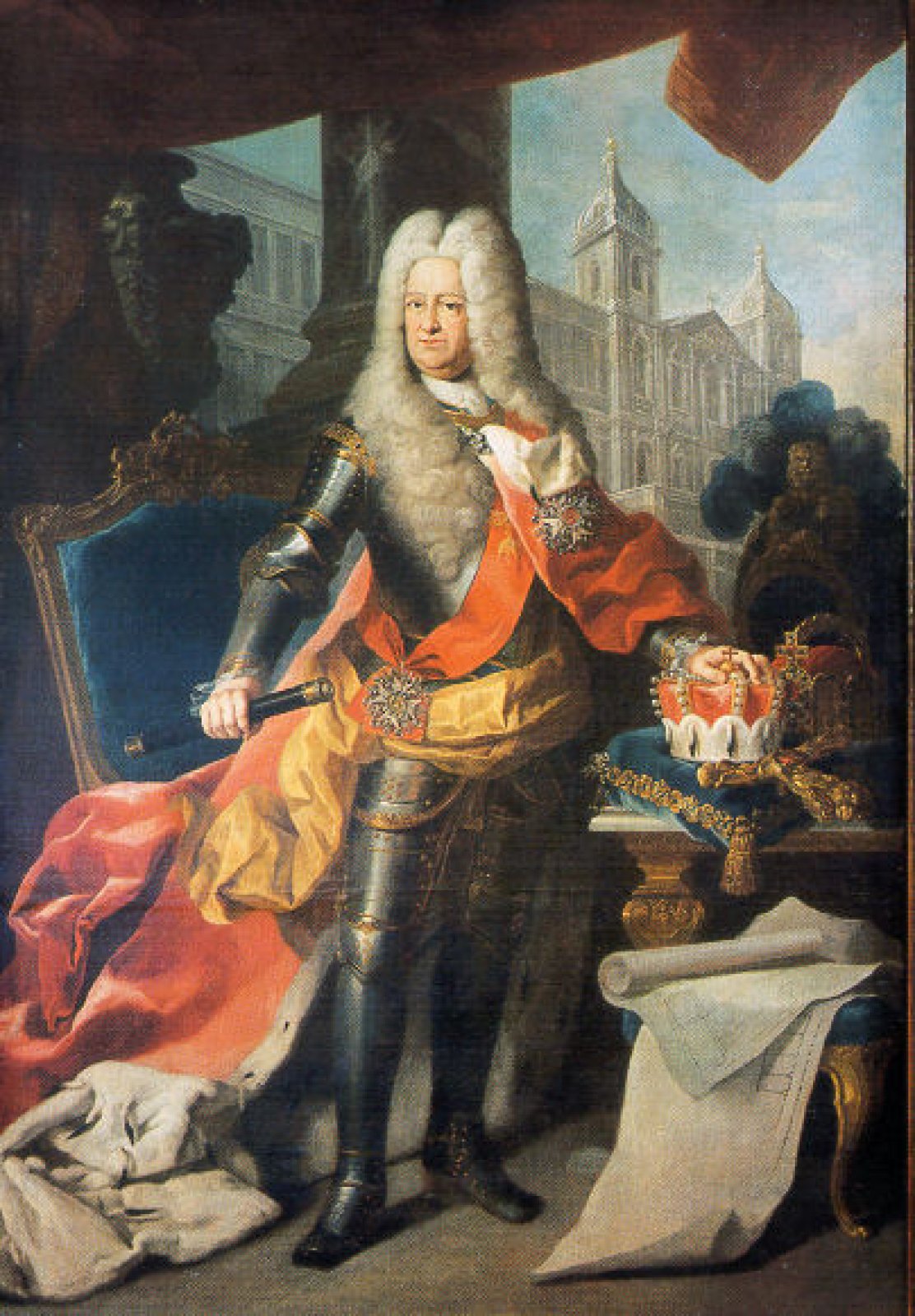 Porträt von Karl III. Philipp von der Pfalz
