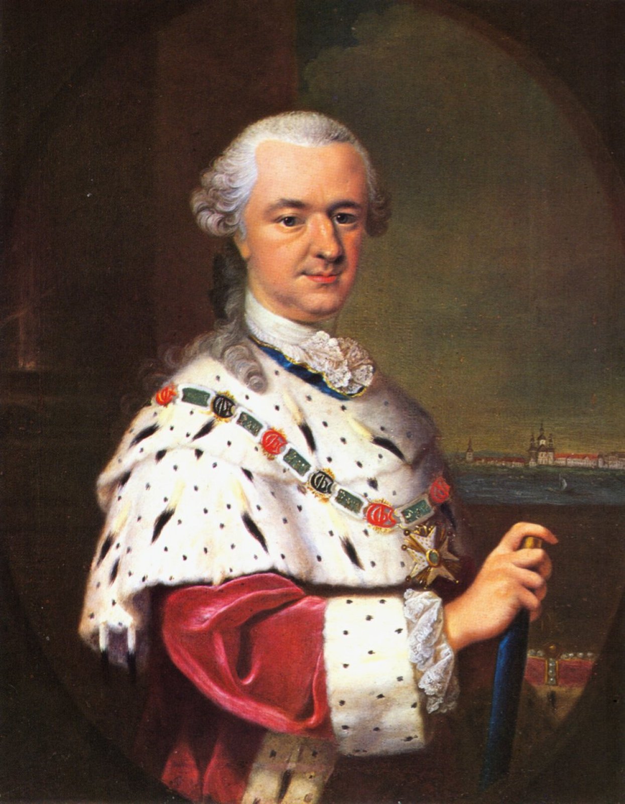 Porträt von Karl Theodor