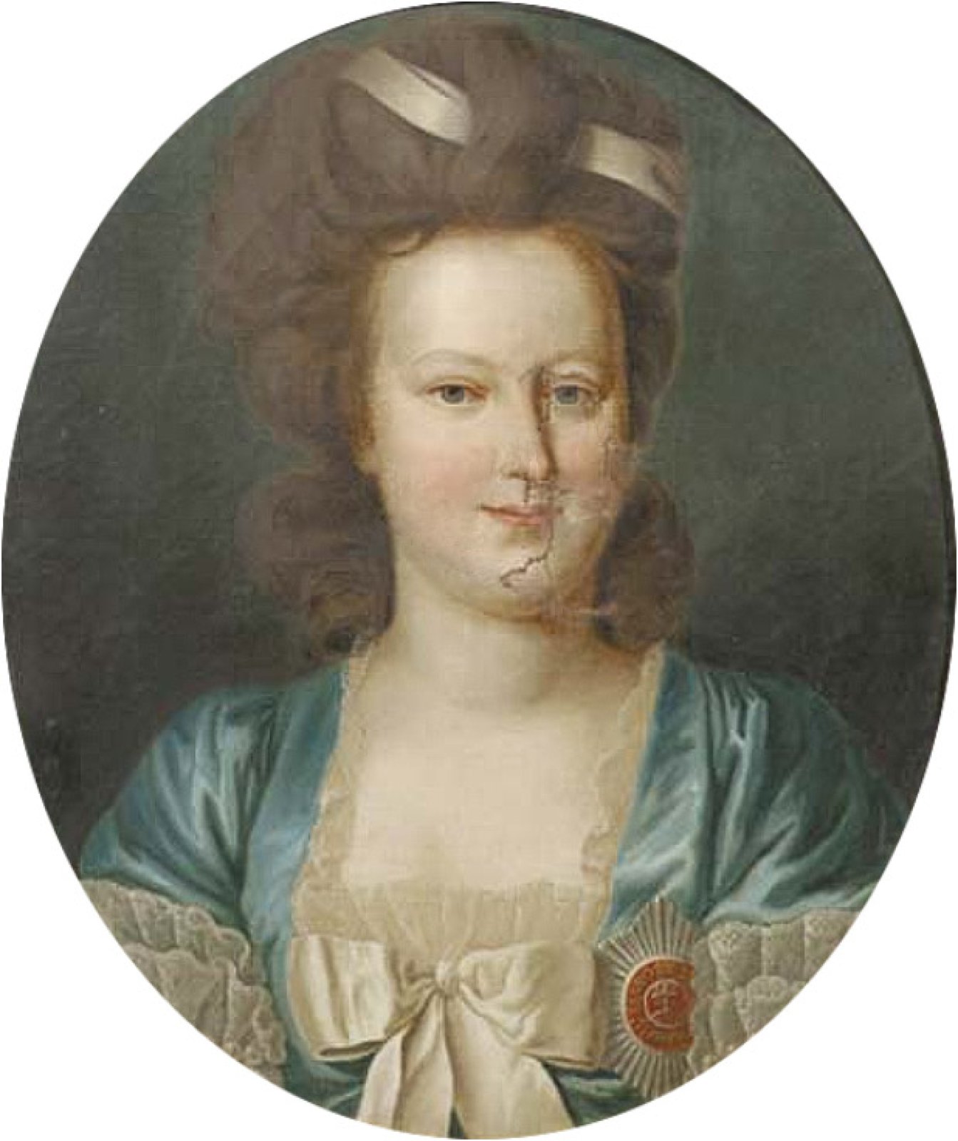 Porträt von Karoline von Hessen-Darmstadt