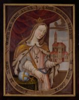 Miniatur von Ludmilla von Böhmen