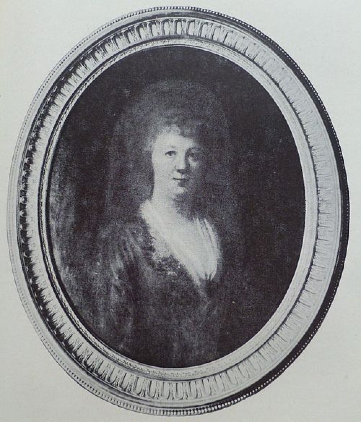 Porträt von Luise Christiane von Birkenfeld-Gelnhausen