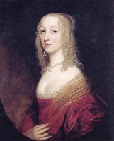 Miniatur von Luise Hollandine von der Pfalz