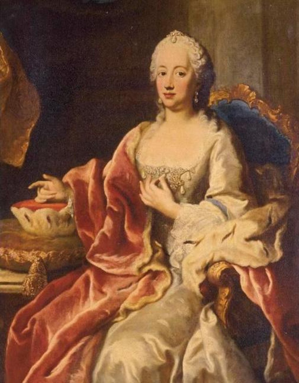 Porträt von Maria Anna von Pfalz-Sulzbach