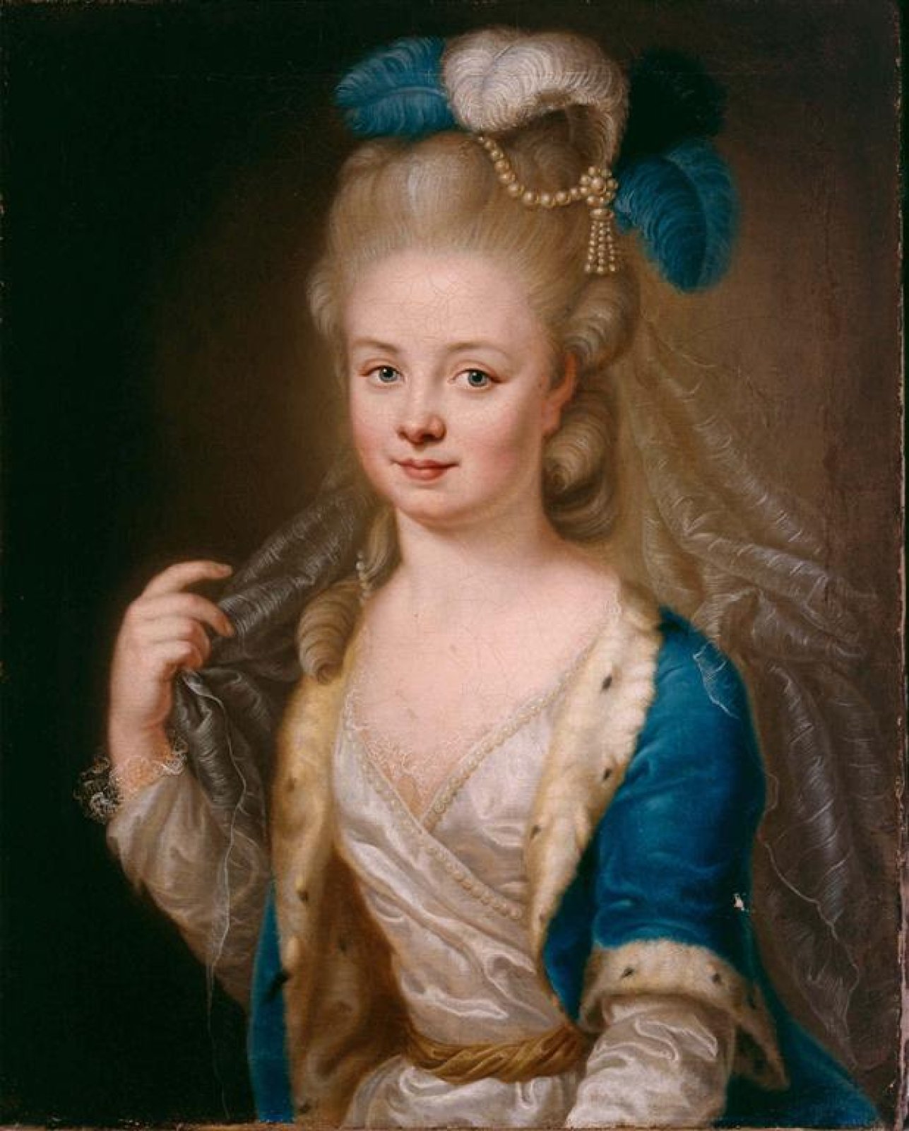 Porträt von Maria Anna von Pfalz-Zweibrücken