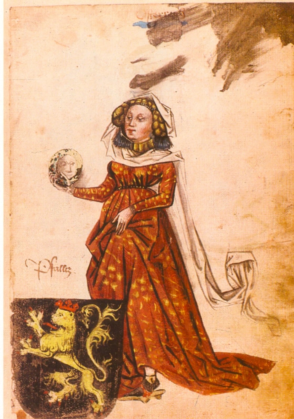 Porträt von Mechthild von der Pfalz