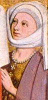 Miniatur von Margarethe von Savoyen