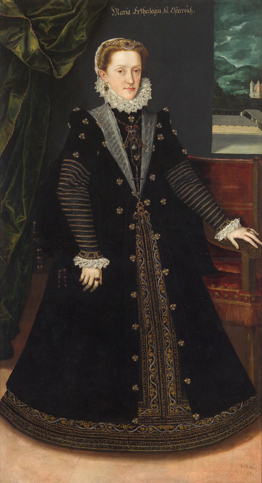 Porträt von Maria Anna von Bayern