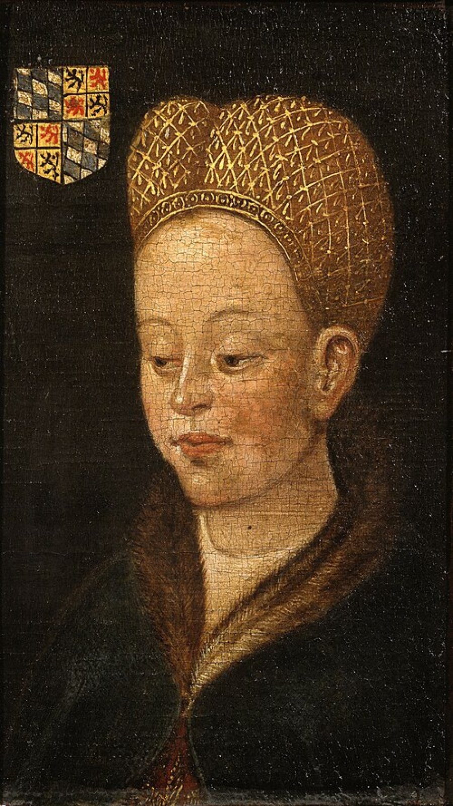 Porträt von Margarete von Bayern