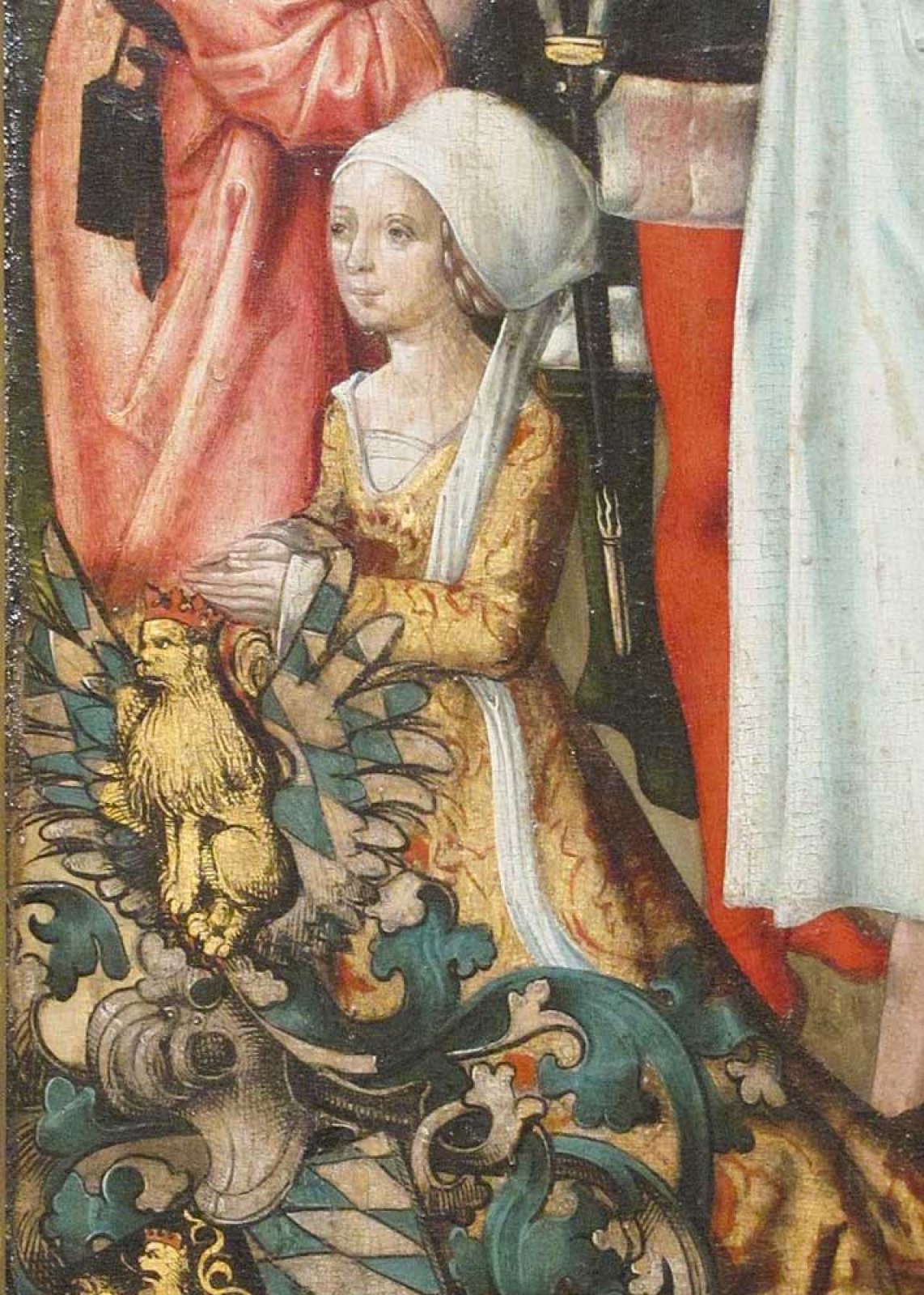 Porträt von Margarethe von Pfalz-Mosbach