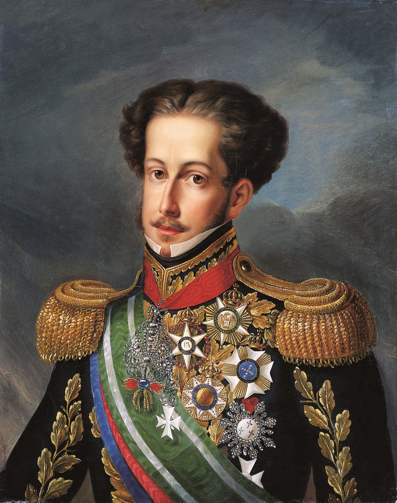 Porträt von Peter I. (Brasilien)