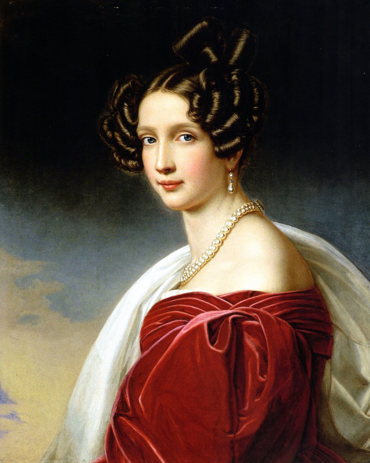 Porträt von Sophie Friederike von Bayern