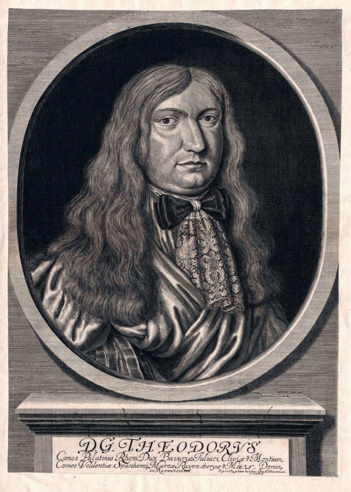 Porträt von Theodor Eustach von Pfalz-Sulzbach
