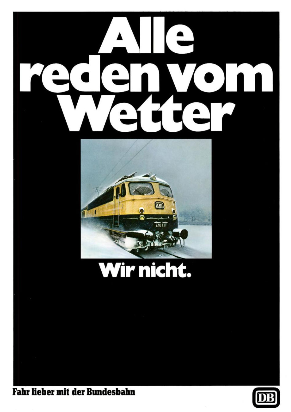 Alle reden vom Wetter