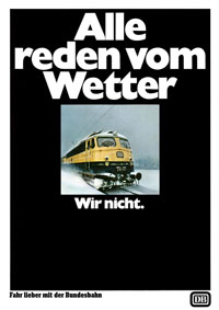 Alle reden vom Wetter