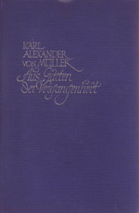 Cover: Aus Gärten der Vergangenheit