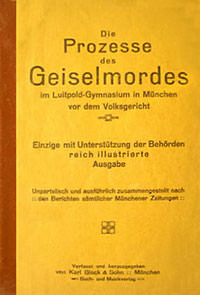 Cover: Die Prozesse des Geiselmordes