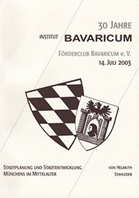 München Buch Stadtplanung und Stadtentwicklung Münchens im Mittelalter