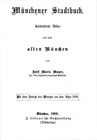 Münchner Stadtbuch