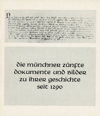 Cover: Die Münchner Zünfte