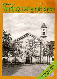 Cover: Neuhauser Werkstatt-Nachrichten - Heft Nr. 20